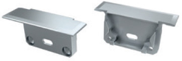TP2101 - Topo Plastico Silver P/Perfil SEVILHA - Quant. fornecida = 1 un