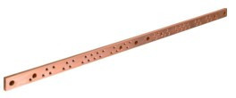 UC832 - Barra de cobre perf. M6 20x5 l.1000 HAGER EAN:3250616138322