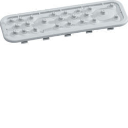 VZ741 - Placa passa-cabos traseira p/vega D HAGER EAN:3250617860482