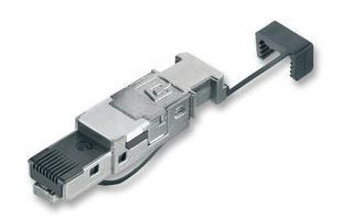 Weidmuller Profit IE-PS-RJ45-FH-BK Macho IDC RJ 45, chat réutilisable. 6A 1963600000