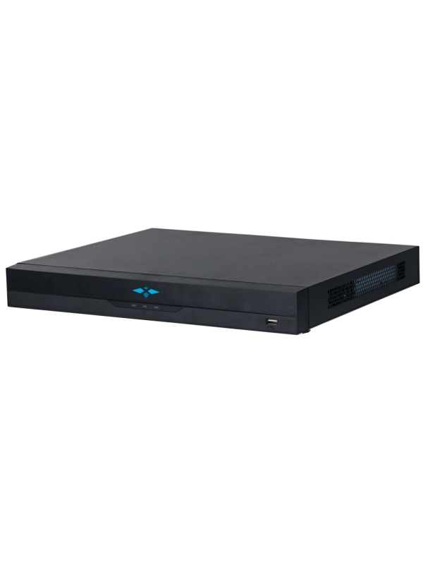 X -SECURITY NVR - Maximum Resolution 32 Megapixel - 64 CH / 16 Puertos Poe AF / AT - Compression H.265 / H.264 | 4 HDD - Salida HDMI 4K | SALIDAS OF ALARMA - SMD, WIZSENSE, METADOS Y ACUPICK