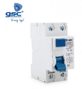 000403674 - 8433373036741 Differential Chave 2p 40A Klasse AC