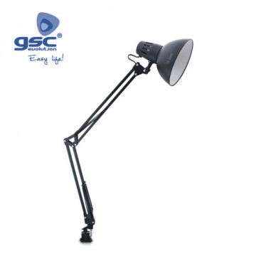 001900397 - 8436021943972Clipe für Tischlampe E27 40W - Schwarz