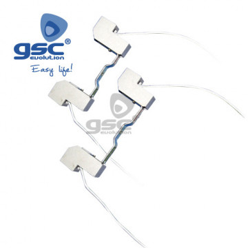 002201220 - 8433373012202Lampenfassung für lineares Halogen R7s 118mm