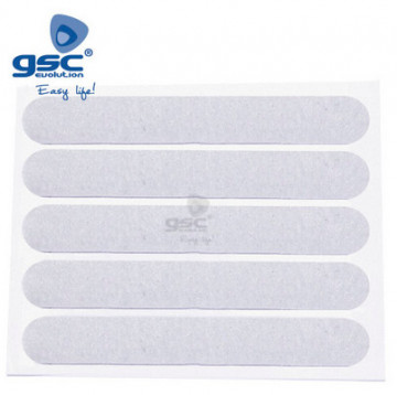 003802764 - 8433373027640 5 Stickers carrés Feltres 13x91mm - blanc