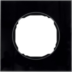 10112616 - R.8 - marco x1, Vaso negro HAGER Ean:4011334502623
