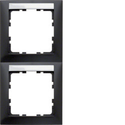 10129969 - S.1 - quadro x2 p.-etiq. vert., antrc mt HAGER EAN:4011334360568