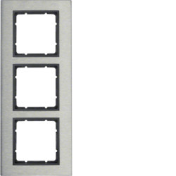 10133606 - B.7 - Table X3 VERT, stainless steel/antrac Mate Hager EAN: 4011334383192