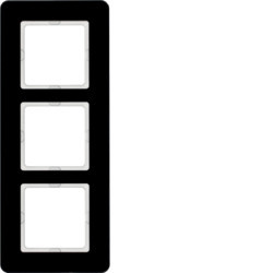 10136076 - Q.7 - Tableau x3, Black Glass Huger Ean: 4011334449959