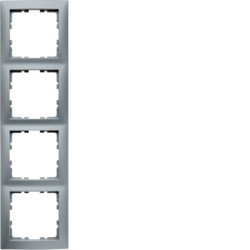 10149939 - S.1 - marco x4, aluminio Té de hierbas HAGER Ean:4011334360421