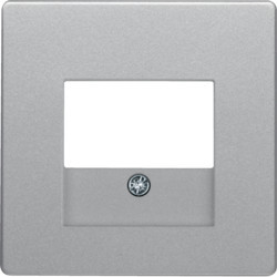 10336084 - Q.x - Esp. Centro USB/Altif., Aluminum Hager EAN: 4011334442844