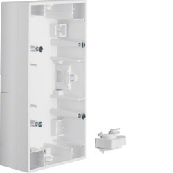 10527009 - K.1/K.5 - cx. superfio. x2 Horz., blanco HAGER Ean:4011334267577