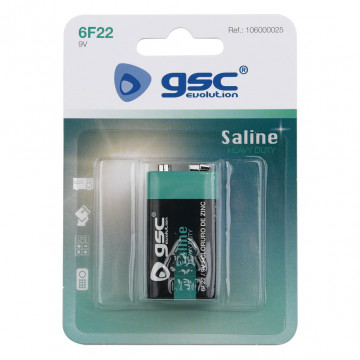 106000025 - 8433373070578 Salina GSC Evolution 6F22 (9V) Blister 1U