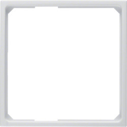 11099089 - S.1/B.X - ADAPER 50X50mm, White Hager EAN: 4011334294160