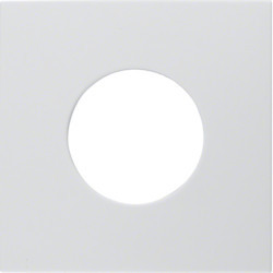 11248989 - S.1/B.X - Mirror button E10, White Hager Ean: 4011334277095