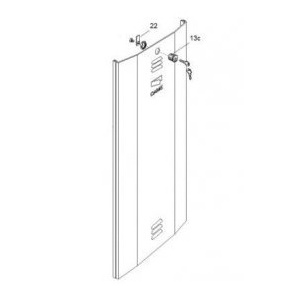 119RIG063 - 8050456035202 - G6000 G6500 Porte d'armoire