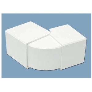 13086 Abr ÂNGULO Extendido VARIÁVEL P/CALHA 100X60 BRANCO -- 5603011035372