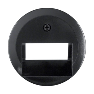 140901 - 1930/Glas - Espíritu. RJ45 doble, negro HAGER Ean:4011334237259