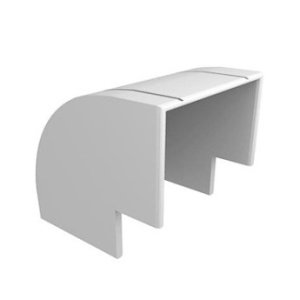 16056 Abr ÂNGULO Extendido P/ CALHA EVOLUTIVA 90X65 BRANCO 5603011044480