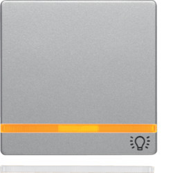16216074 - Q.X - Key w/SIMB.LAMP VISION, ALUMINUM HAGER EAN: 4011334443322