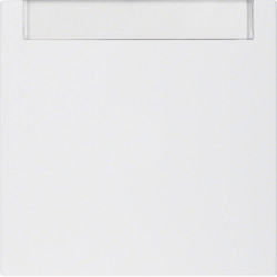 16261909 - S.1/B.x - tecla p-etiq, branco mate HAGER EAN:4011334220855