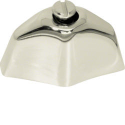 18120100 - 1930/Glas - llave giratorio, cromo HAGER Ean:4011334506935