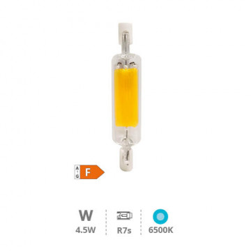 200650053 - 8433373075276Lâmpada lineal LED Capítulo 78mm R7s 4,5W 6500K