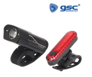 201835000 - 84337304922222CCALCASE de LED RECHARAGEMable USB Imperproof et arrière du vélo arrière