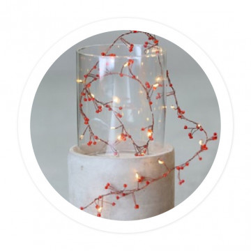 204690044 - 8433373074408 LED LED mini Red Pearls 1.8m hot light