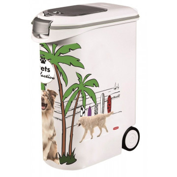 20kg food container with dog wheels