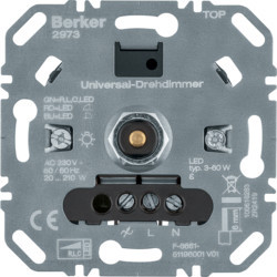 2973 - Diverso giratorio universal (R,L,C,LED) HAGER Ean:4011334510079
