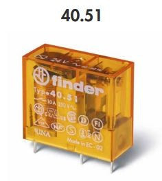 40.51.9 Reliefel 10a 250 V Finder