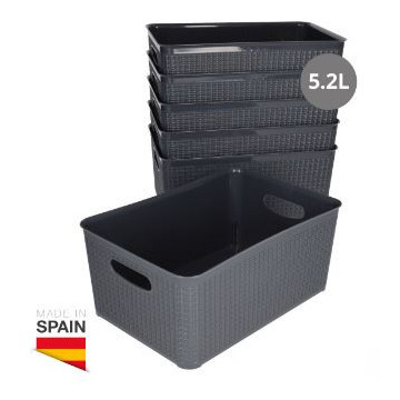 402030004- Basket Organizer Multuses 5.2L 6 Units