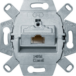 455401 - RJ45 Cat.6 armored, simple (LSA+) HAGER EAN: 4011334437444