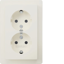 47596089 - q.x - schuko x2 monob. Obtur, weißer Hager EAN: 4011334451631