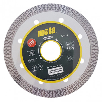 502002011 - 8435223416512Lâmina diamantada corte úmido e seco 115mm