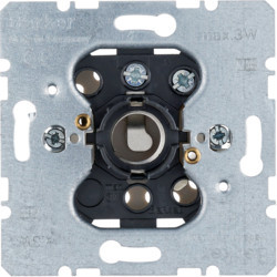 513102 - Sinalizador E14, s/ lâmp., 250V 3W HAGER EAN:4011334030898