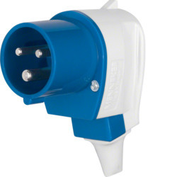 578101 - Conectar - registro CEE 3P 16A, gris/azul HAGER Ean:4011334333302