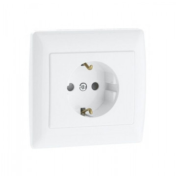 70138 CBR TOMADA SCHUKO MONOBLOCO C/OBTURADOR BRANCA 5603011070830