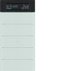 75665590 - B.IQ - BP KNX 5 tec+termóst, vidro br HAGER EAN:4011334380931