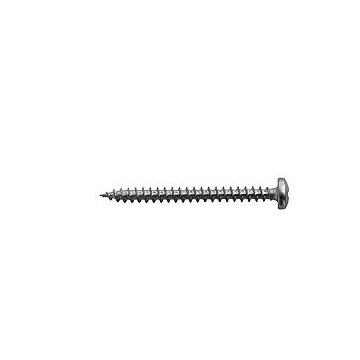 790100 – Silberne Flachkopf-Spanplattenschraube 4,0 x 30 mm, 200 Einheiten