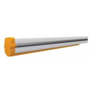 803XA-0640 - Haste modular em alumínio pintado de branco, constituída por: 2 hastes 90 x 60 L = 2610 mm, junta