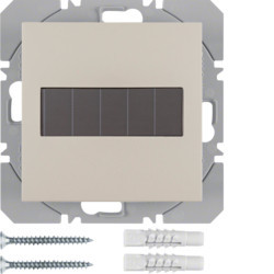 85655182 - S.1 - BP simples, solar, KNX RF, creme HAGER EAN:4011334369356