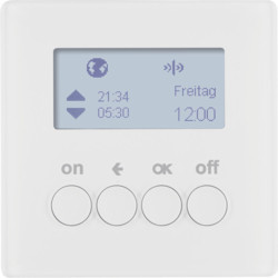 85745229 - Q.x - Prog. Stunden KNX RF, weißer Hager EAN: 4011334375555