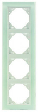 90940 TCA ESPELHO QUÁDRUPLO CRISTAL/ALUMINA 5603011554026