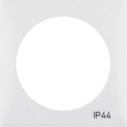 918272599 - Intersecarse - marco x1 "IP44", blanco HAGER Ean:4011334239765