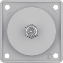 945192506 - Integro - SAT-Steckdose, mattgrau HAGER EAN:4011334241157