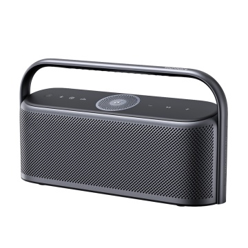 Altifalante portátil Soundcore by Anker - 5 diafragmas e 3 amplificadores - Som de 50W - 12 Horas de reprodução - Frequência do som 50Hz～40 KHz - Impermeável IPX7 | Cor negro