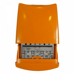 Amplificador Mastro B.L. 2e/1s BIII/DAB/UHF-UHF G 26/26/28-28dB Vs.114dBµV (Passagem DC Comutável)