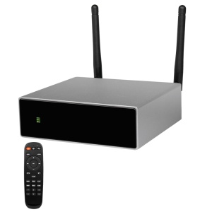 Amplificador reprodutor - Sem fios - 2 x 50W - Ligação Bluetooth - Reprodução USB - Mando a distancia